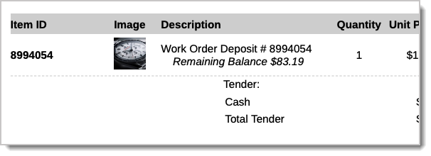 WO images on form style rct